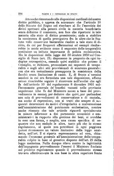 La giustizia amministrativa raccolta di decisioni e pareri del Consiglio di Stato, decisioni della Corte dei conti, sentenze della Cassazione di Roma, e decisioni delle Giunte provinciali amministrative