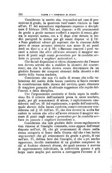 La giustizia amministrativa raccolta di decisioni e pareri del Consiglio di Stato, decisioni della Corte dei conti, sentenze della Cassazione di Roma, e decisioni delle Giunte provinciali amministrative