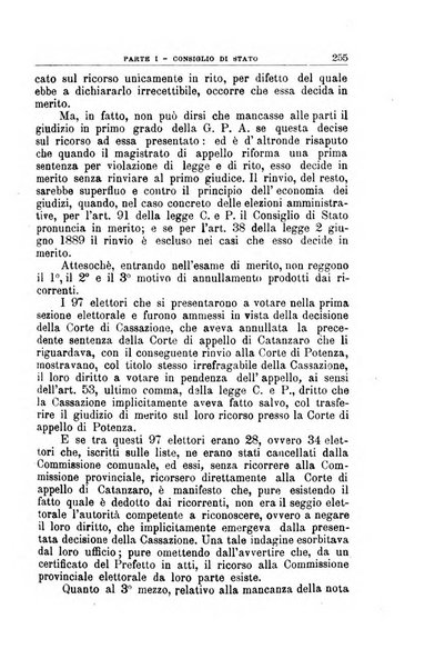 La giustizia amministrativa raccolta di decisioni e pareri del Consiglio di Stato, decisioni della Corte dei conti, sentenze della Cassazione di Roma, e decisioni delle Giunte provinciali amministrative