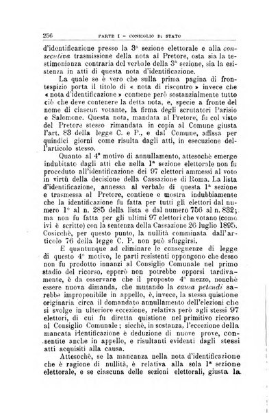 La giustizia amministrativa raccolta di decisioni e pareri del Consiglio di Stato, decisioni della Corte dei conti, sentenze della Cassazione di Roma, e decisioni delle Giunte provinciali amministrative