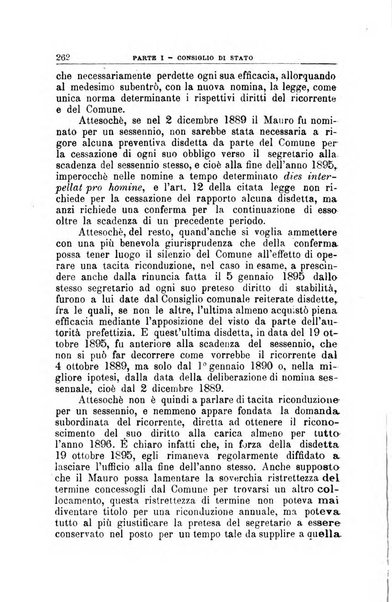 La giustizia amministrativa raccolta di decisioni e pareri del Consiglio di Stato, decisioni della Corte dei conti, sentenze della Cassazione di Roma, e decisioni delle Giunte provinciali amministrative