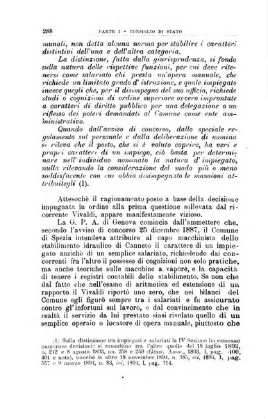 La giustizia amministrativa raccolta di decisioni e pareri del Consiglio di Stato, decisioni della Corte dei conti, sentenze della Cassazione di Roma, e decisioni delle Giunte provinciali amministrative