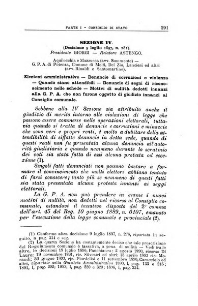 La giustizia amministrativa raccolta di decisioni e pareri del Consiglio di Stato, decisioni della Corte dei conti, sentenze della Cassazione di Roma, e decisioni delle Giunte provinciali amministrative