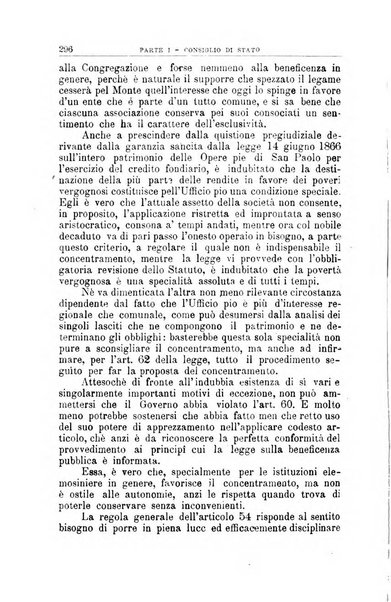 La giustizia amministrativa raccolta di decisioni e pareri del Consiglio di Stato, decisioni della Corte dei conti, sentenze della Cassazione di Roma, e decisioni delle Giunte provinciali amministrative