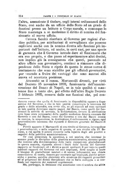 La giustizia amministrativa raccolta di decisioni e pareri del Consiglio di Stato, decisioni della Corte dei conti, sentenze della Cassazione di Roma, e decisioni delle Giunte provinciali amministrative