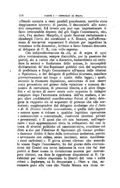 La giustizia amministrativa raccolta di decisioni e pareri del Consiglio di Stato, decisioni della Corte dei conti, sentenze della Cassazione di Roma, e decisioni delle Giunte provinciali amministrative