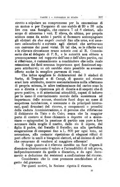 La giustizia amministrativa raccolta di decisioni e pareri del Consiglio di Stato, decisioni della Corte dei conti, sentenze della Cassazione di Roma, e decisioni delle Giunte provinciali amministrative