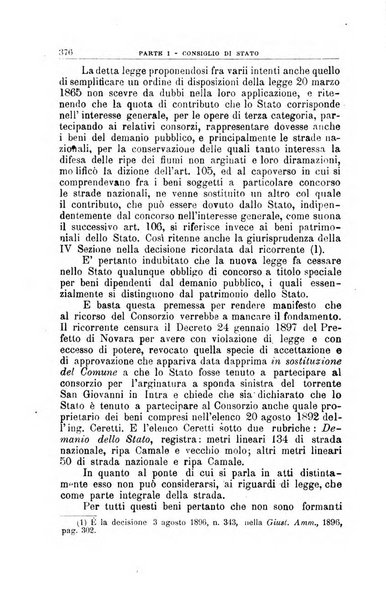 La giustizia amministrativa raccolta di decisioni e pareri del Consiglio di Stato, decisioni della Corte dei conti, sentenze della Cassazione di Roma, e decisioni delle Giunte provinciali amministrative