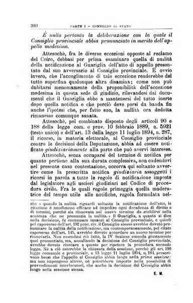 La giustizia amministrativa raccolta di decisioni e pareri del Consiglio di Stato, decisioni della Corte dei conti, sentenze della Cassazione di Roma, e decisioni delle Giunte provinciali amministrative