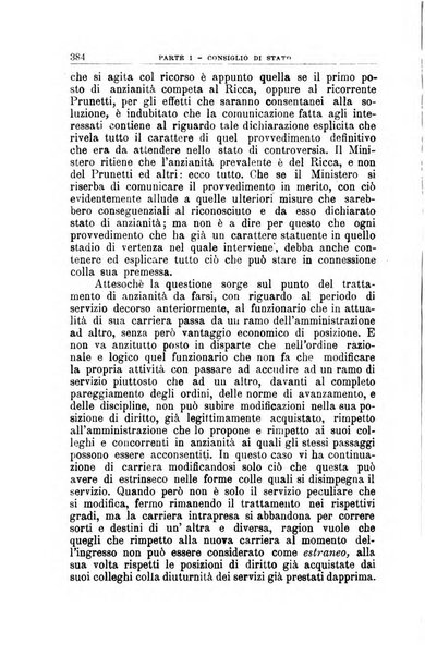 La giustizia amministrativa raccolta di decisioni e pareri del Consiglio di Stato, decisioni della Corte dei conti, sentenze della Cassazione di Roma, e decisioni delle Giunte provinciali amministrative