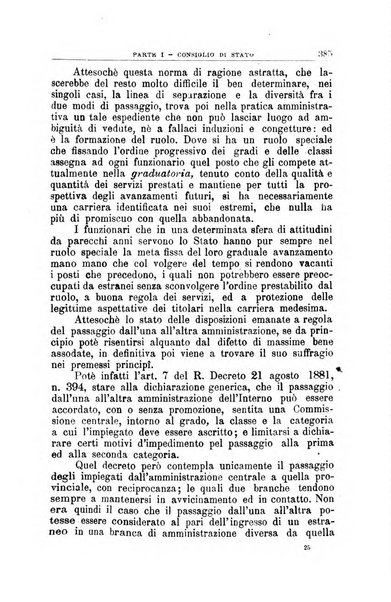 La giustizia amministrativa raccolta di decisioni e pareri del Consiglio di Stato, decisioni della Corte dei conti, sentenze della Cassazione di Roma, e decisioni delle Giunte provinciali amministrative