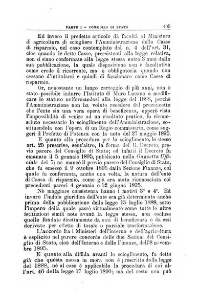 La giustizia amministrativa raccolta di decisioni e pareri del Consiglio di Stato, decisioni della Corte dei conti, sentenze della Cassazione di Roma, e decisioni delle Giunte provinciali amministrative