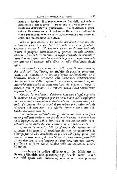 La giustizia amministrativa raccolta di decisioni e pareri del Consiglio di Stato, decisioni della Corte dei conti, sentenze della Cassazione di Roma, e decisioni delle Giunte provinciali amministrative