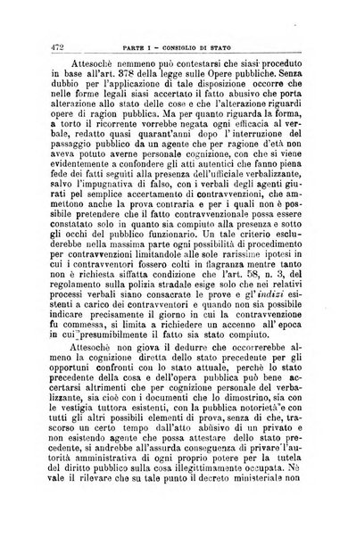 La giustizia amministrativa raccolta di decisioni e pareri del Consiglio di Stato, decisioni della Corte dei conti, sentenze della Cassazione di Roma, e decisioni delle Giunte provinciali amministrative