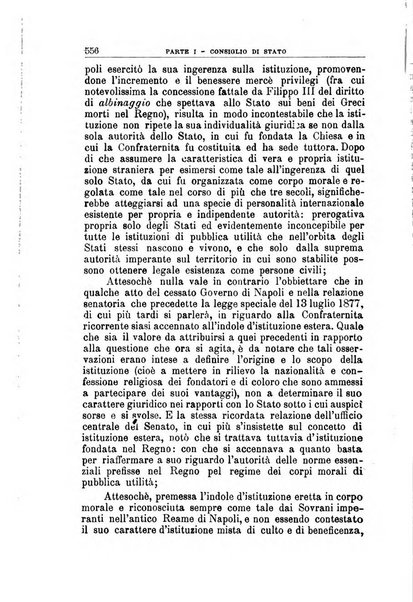 La giustizia amministrativa raccolta di decisioni e pareri del Consiglio di Stato, decisioni della Corte dei conti, sentenze della Cassazione di Roma, e decisioni delle Giunte provinciali amministrative