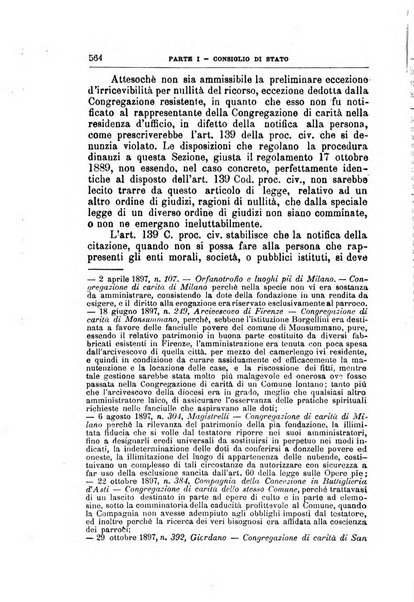 La giustizia amministrativa raccolta di decisioni e pareri del Consiglio di Stato, decisioni della Corte dei conti, sentenze della Cassazione di Roma, e decisioni delle Giunte provinciali amministrative