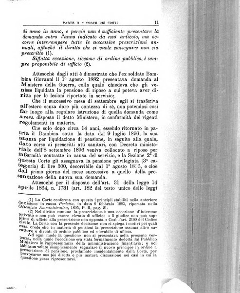 La giustizia amministrativa raccolta di decisioni e pareri del Consiglio di Stato, decisioni della Corte dei conti, sentenze della Cassazione di Roma, e decisioni delle Giunte provinciali amministrative