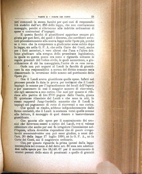 La giustizia amministrativa raccolta di decisioni e pareri del Consiglio di Stato, decisioni della Corte dei conti, sentenze della Cassazione di Roma, e decisioni delle Giunte provinciali amministrative