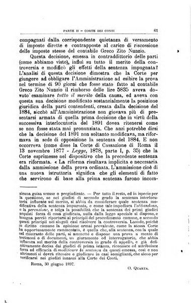 La giustizia amministrativa raccolta di decisioni e pareri del Consiglio di Stato, decisioni della Corte dei conti, sentenze della Cassazione di Roma, e decisioni delle Giunte provinciali amministrative