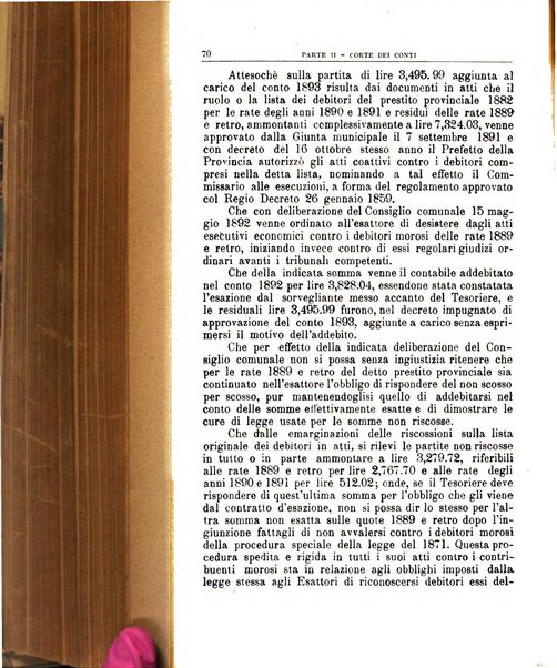 La giustizia amministrativa raccolta di decisioni e pareri del Consiglio di Stato, decisioni della Corte dei conti, sentenze della Cassazione di Roma, e decisioni delle Giunte provinciali amministrative