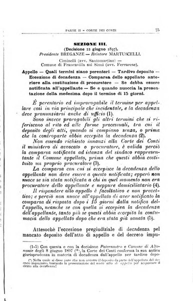 La giustizia amministrativa raccolta di decisioni e pareri del Consiglio di Stato, decisioni della Corte dei conti, sentenze della Cassazione di Roma, e decisioni delle Giunte provinciali amministrative