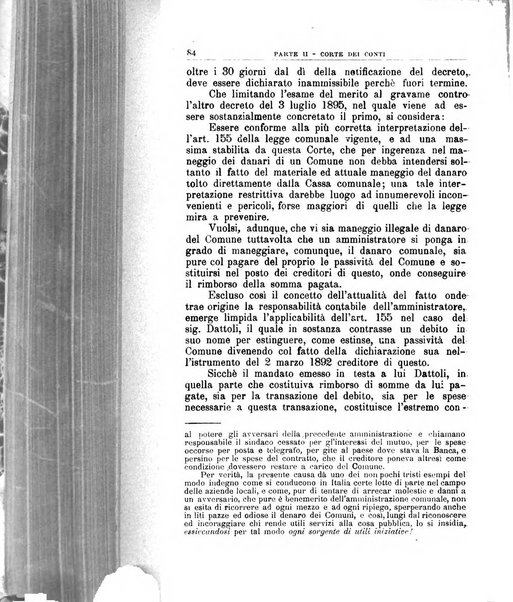 La giustizia amministrativa raccolta di decisioni e pareri del Consiglio di Stato, decisioni della Corte dei conti, sentenze della Cassazione di Roma, e decisioni delle Giunte provinciali amministrative