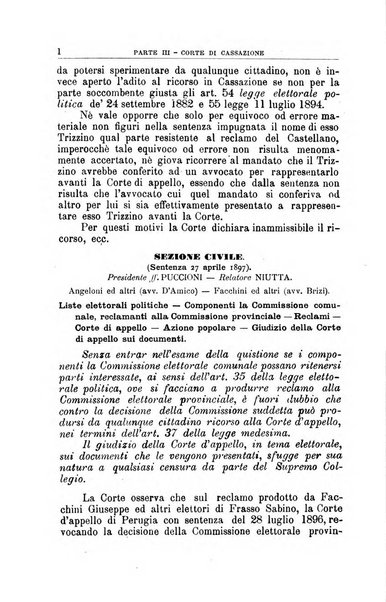 La giustizia amministrativa raccolta di decisioni e pareri del Consiglio di Stato, decisioni della Corte dei conti, sentenze della Cassazione di Roma, e decisioni delle Giunte provinciali amministrative