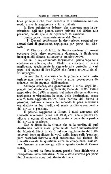 La giustizia amministrativa raccolta di decisioni e pareri del Consiglio di Stato, decisioni della Corte dei conti, sentenze della Cassazione di Roma, e decisioni delle Giunte provinciali amministrative