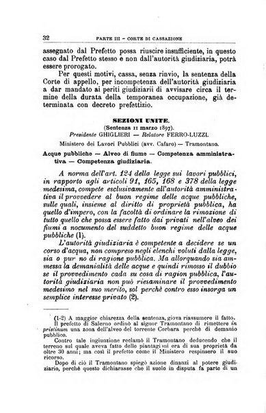 La giustizia amministrativa raccolta di decisioni e pareri del Consiglio di Stato, decisioni della Corte dei conti, sentenze della Cassazione di Roma, e decisioni delle Giunte provinciali amministrative