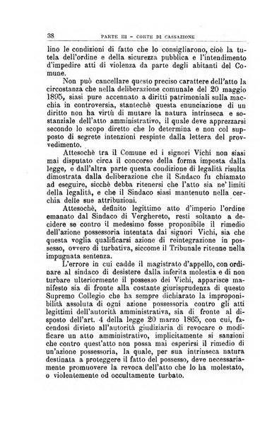 La giustizia amministrativa raccolta di decisioni e pareri del Consiglio di Stato, decisioni della Corte dei conti, sentenze della Cassazione di Roma, e decisioni delle Giunte provinciali amministrative