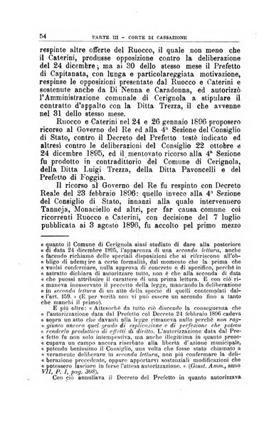 La giustizia amministrativa raccolta di decisioni e pareri del Consiglio di Stato, decisioni della Corte dei conti, sentenze della Cassazione di Roma, e decisioni delle Giunte provinciali amministrative