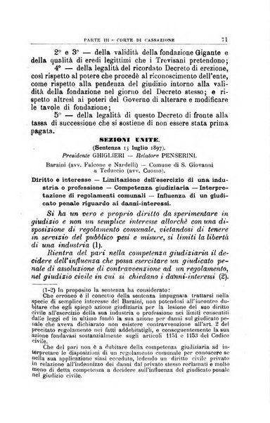 La giustizia amministrativa raccolta di decisioni e pareri del Consiglio di Stato, decisioni della Corte dei conti, sentenze della Cassazione di Roma, e decisioni delle Giunte provinciali amministrative