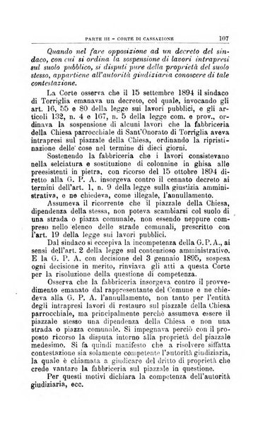 La giustizia amministrativa raccolta di decisioni e pareri del Consiglio di Stato, decisioni della Corte dei conti, sentenze della Cassazione di Roma, e decisioni delle Giunte provinciali amministrative