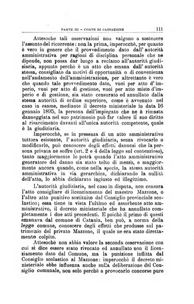 La giustizia amministrativa raccolta di decisioni e pareri del Consiglio di Stato, decisioni della Corte dei conti, sentenze della Cassazione di Roma, e decisioni delle Giunte provinciali amministrative