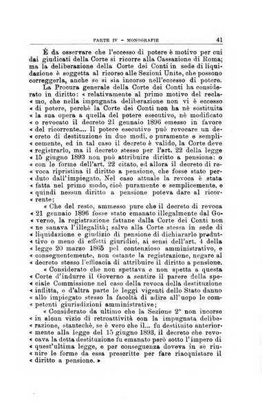 La giustizia amministrativa raccolta di decisioni e pareri del Consiglio di Stato, decisioni della Corte dei conti, sentenze della Cassazione di Roma, e decisioni delle Giunte provinciali amministrative