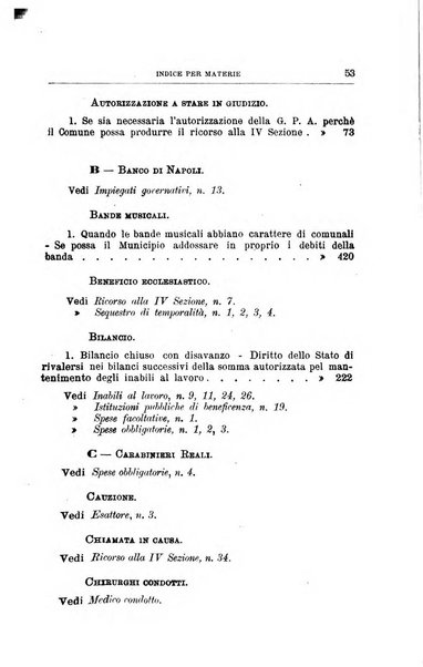 La giustizia amministrativa raccolta di decisioni e pareri del Consiglio di Stato, decisioni della Corte dei conti, sentenze della Cassazione di Roma, e decisioni delle Giunte provinciali amministrative