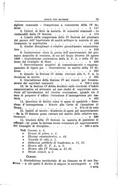 La giustizia amministrativa raccolta di decisioni e pareri del Consiglio di Stato, decisioni della Corte dei conti, sentenze della Cassazione di Roma, e decisioni delle Giunte provinciali amministrative