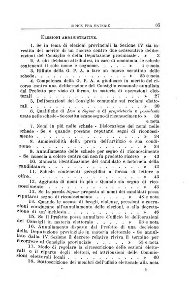 La giustizia amministrativa raccolta di decisioni e pareri del Consiglio di Stato, decisioni della Corte dei conti, sentenze della Cassazione di Roma, e decisioni delle Giunte provinciali amministrative