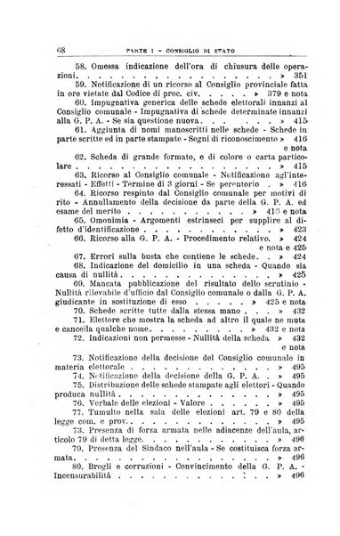 La giustizia amministrativa raccolta di decisioni e pareri del Consiglio di Stato, decisioni della Corte dei conti, sentenze della Cassazione di Roma, e decisioni delle Giunte provinciali amministrative