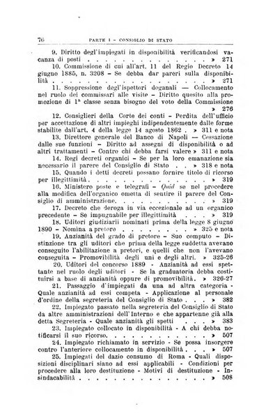 La giustizia amministrativa raccolta di decisioni e pareri del Consiglio di Stato, decisioni della Corte dei conti, sentenze della Cassazione di Roma, e decisioni delle Giunte provinciali amministrative