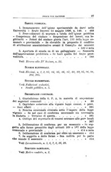 La giustizia amministrativa raccolta di decisioni e pareri del Consiglio di Stato, decisioni della Corte dei conti, sentenze della Cassazione di Roma, e decisioni delle Giunte provinciali amministrative