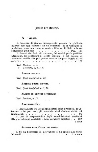 La giustizia amministrativa raccolta di decisioni e pareri del Consiglio di Stato, decisioni della Corte dei conti, sentenze della Cassazione di Roma, e decisioni delle Giunte provinciali amministrative