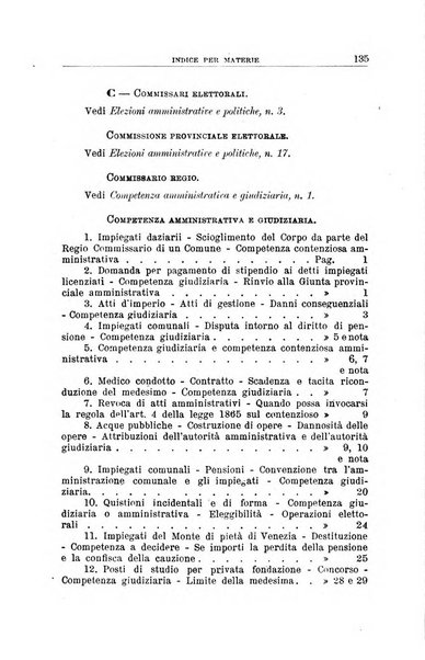 La giustizia amministrativa raccolta di decisioni e pareri del Consiglio di Stato, decisioni della Corte dei conti, sentenze della Cassazione di Roma, e decisioni delle Giunte provinciali amministrative