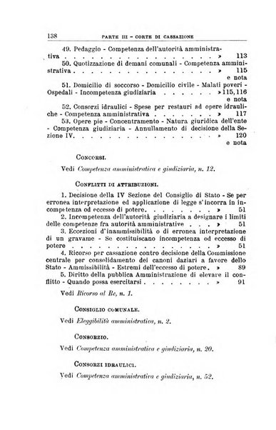 La giustizia amministrativa raccolta di decisioni e pareri del Consiglio di Stato, decisioni della Corte dei conti, sentenze della Cassazione di Roma, e decisioni delle Giunte provinciali amministrative