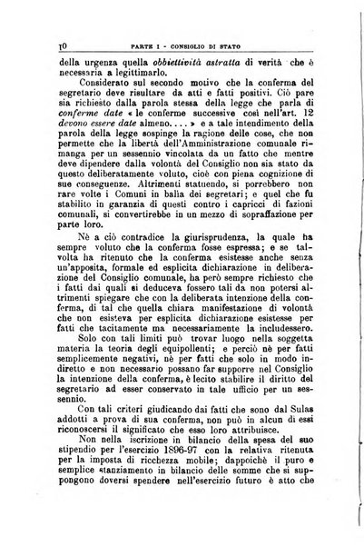 La giustizia amministrativa raccolta di decisioni e pareri del Consiglio di Stato, decisioni della Corte dei conti, sentenze della Cassazione di Roma, e decisioni delle Giunte provinciali amministrative