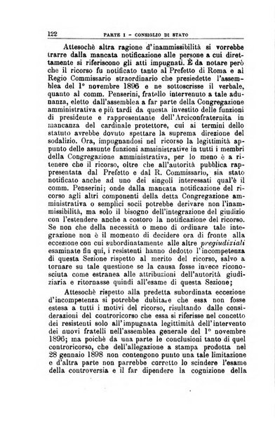 La giustizia amministrativa raccolta di decisioni e pareri del Consiglio di Stato, decisioni della Corte dei conti, sentenze della Cassazione di Roma, e decisioni delle Giunte provinciali amministrative