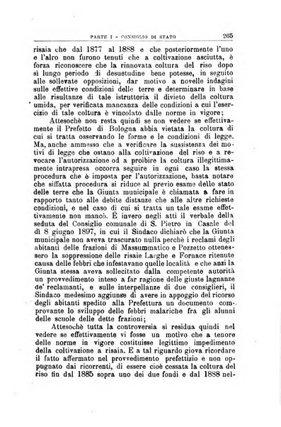 La giustizia amministrativa raccolta di decisioni e pareri del Consiglio di Stato, decisioni della Corte dei conti, sentenze della Cassazione di Roma, e decisioni delle Giunte provinciali amministrative