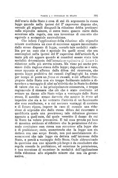 La giustizia amministrativa raccolta di decisioni e pareri del Consiglio di Stato, decisioni della Corte dei conti, sentenze della Cassazione di Roma, e decisioni delle Giunte provinciali amministrative