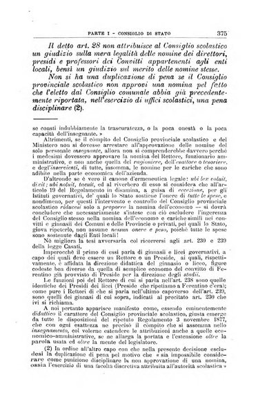 La giustizia amministrativa raccolta di decisioni e pareri del Consiglio di Stato, decisioni della Corte dei conti, sentenze della Cassazione di Roma, e decisioni delle Giunte provinciali amministrative