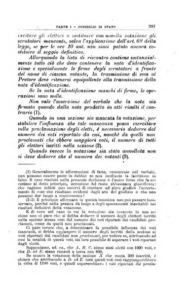 La giustizia amministrativa raccolta di decisioni e pareri del Consiglio di Stato, decisioni della Corte dei conti, sentenze della Cassazione di Roma, e decisioni delle Giunte provinciali amministrative